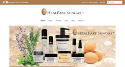 Desktop Screenshot of healfastskincare.com